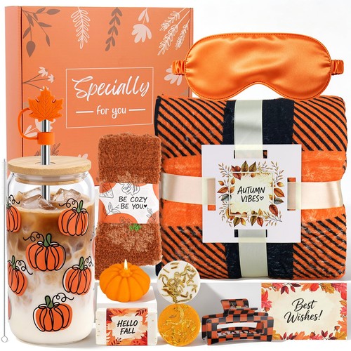 Fall basket orange pumpkin - basket,,